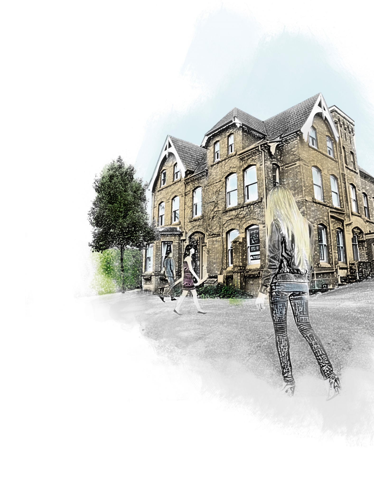 Chestnut The Northgate sketch