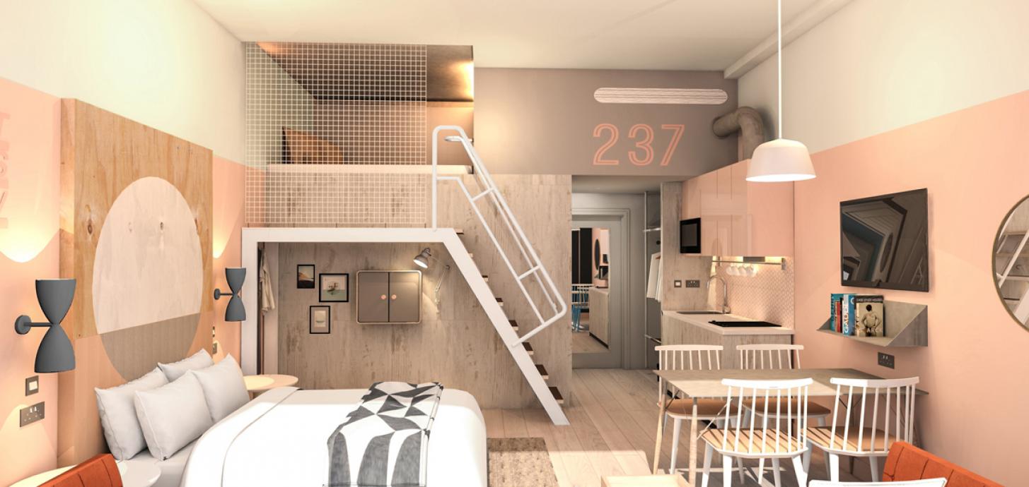 Harbour Hotel 10 Southampton Apart Hotel refurbishment design architect interiors london uk project