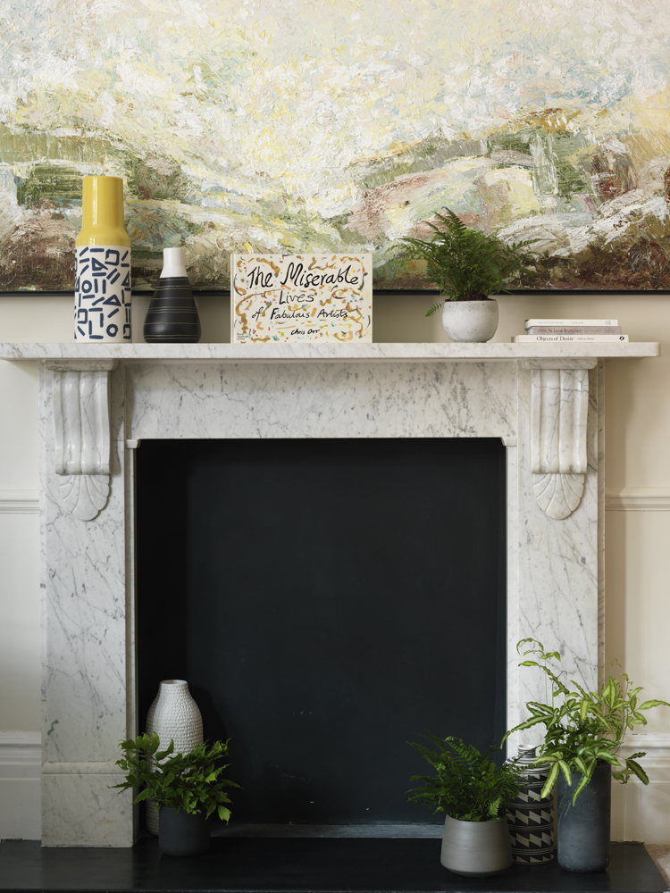 INSIDE LOOK: The Townhouse Residences at The Athenaeum Hotel 17 Athenaeum Fireplace detail