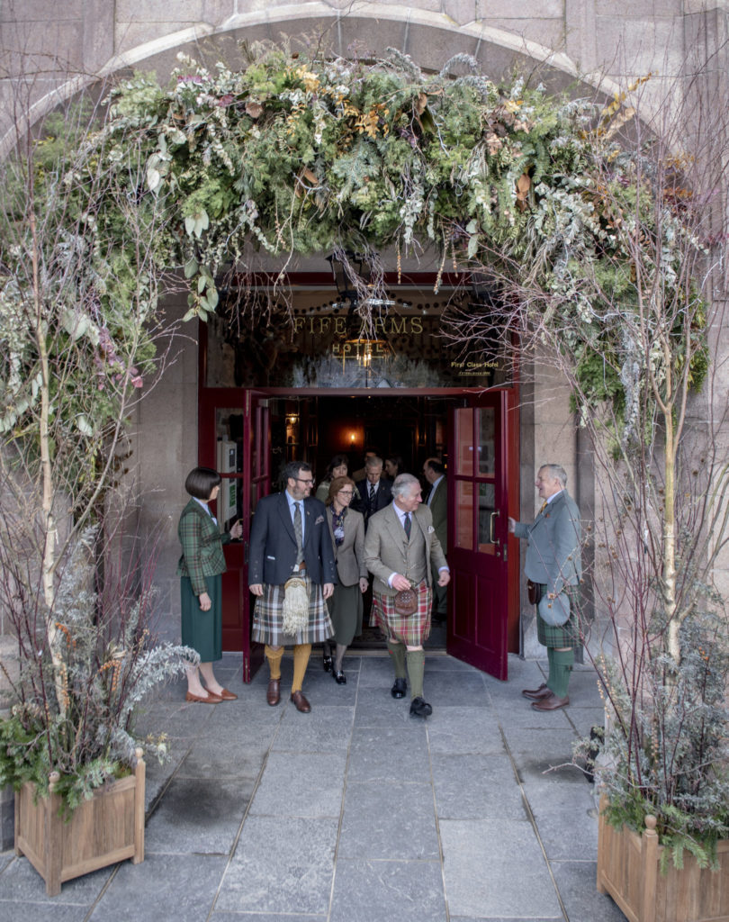The Fife Arms adds a royal touch to launch day