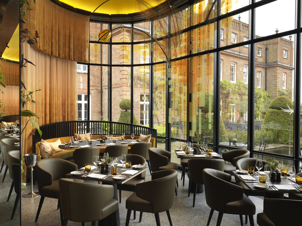 ﻿FIRST LOOK The new Glasshouse Restaurant at The Grove reopens after threemonth closure