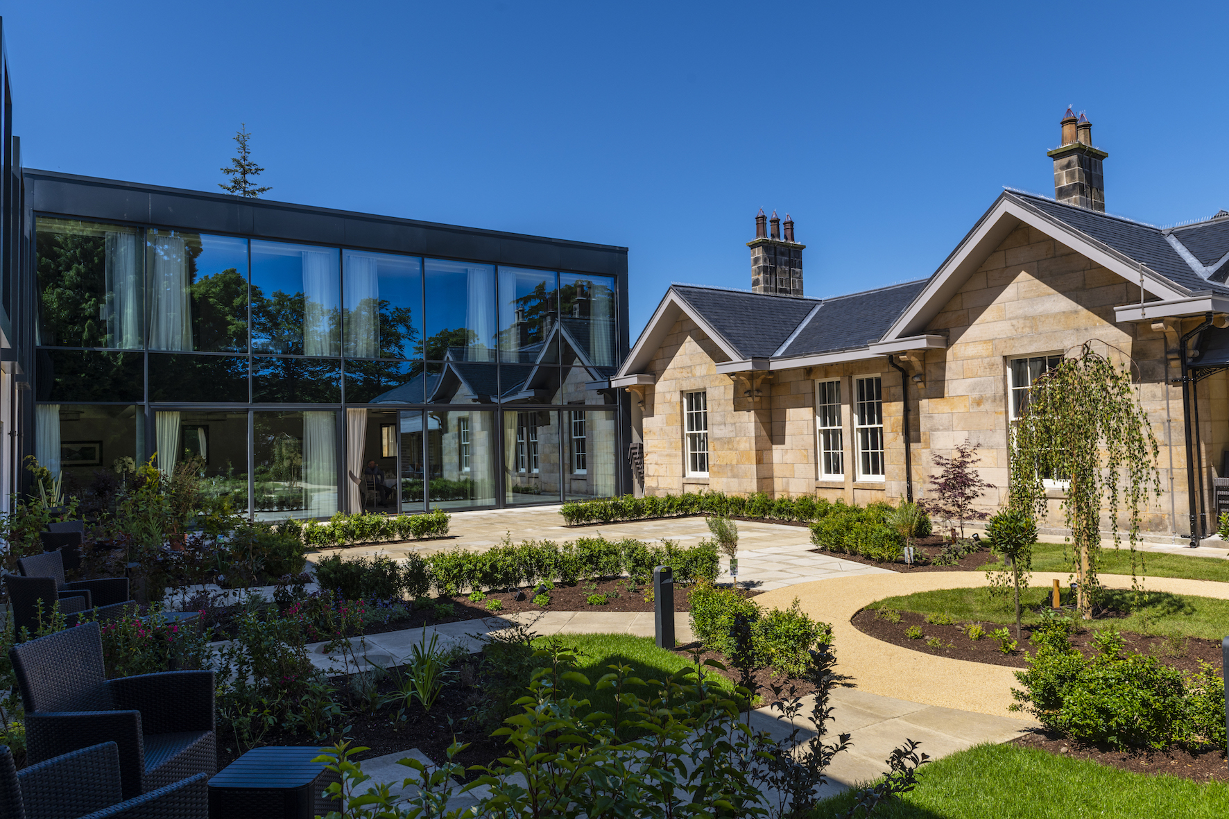 Carberry Tower Courtyard 1