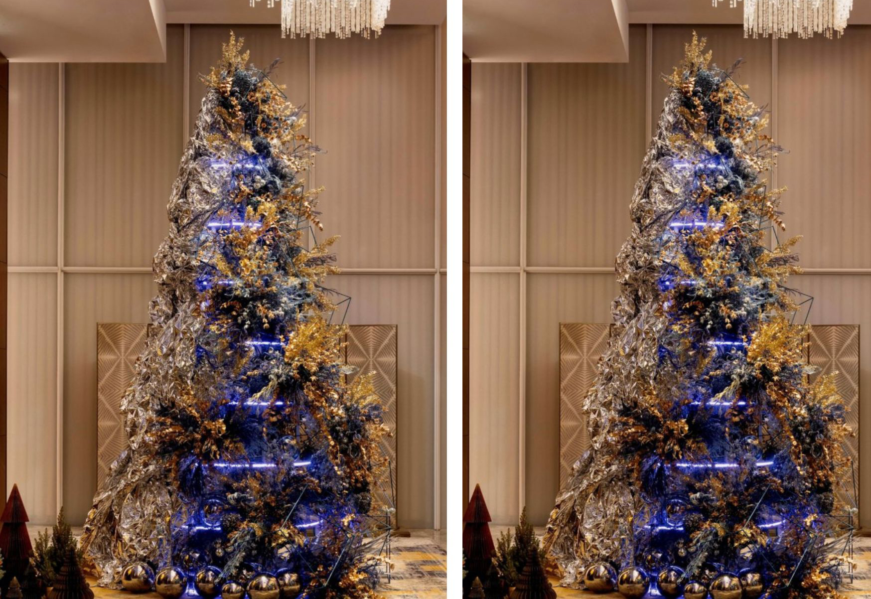 Best Christmas trees London Top hotels unveil their festive firs