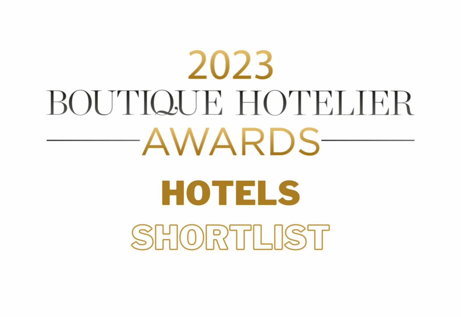 Hotel Categories Shortlists revealed for Boutique Hotelier Awards