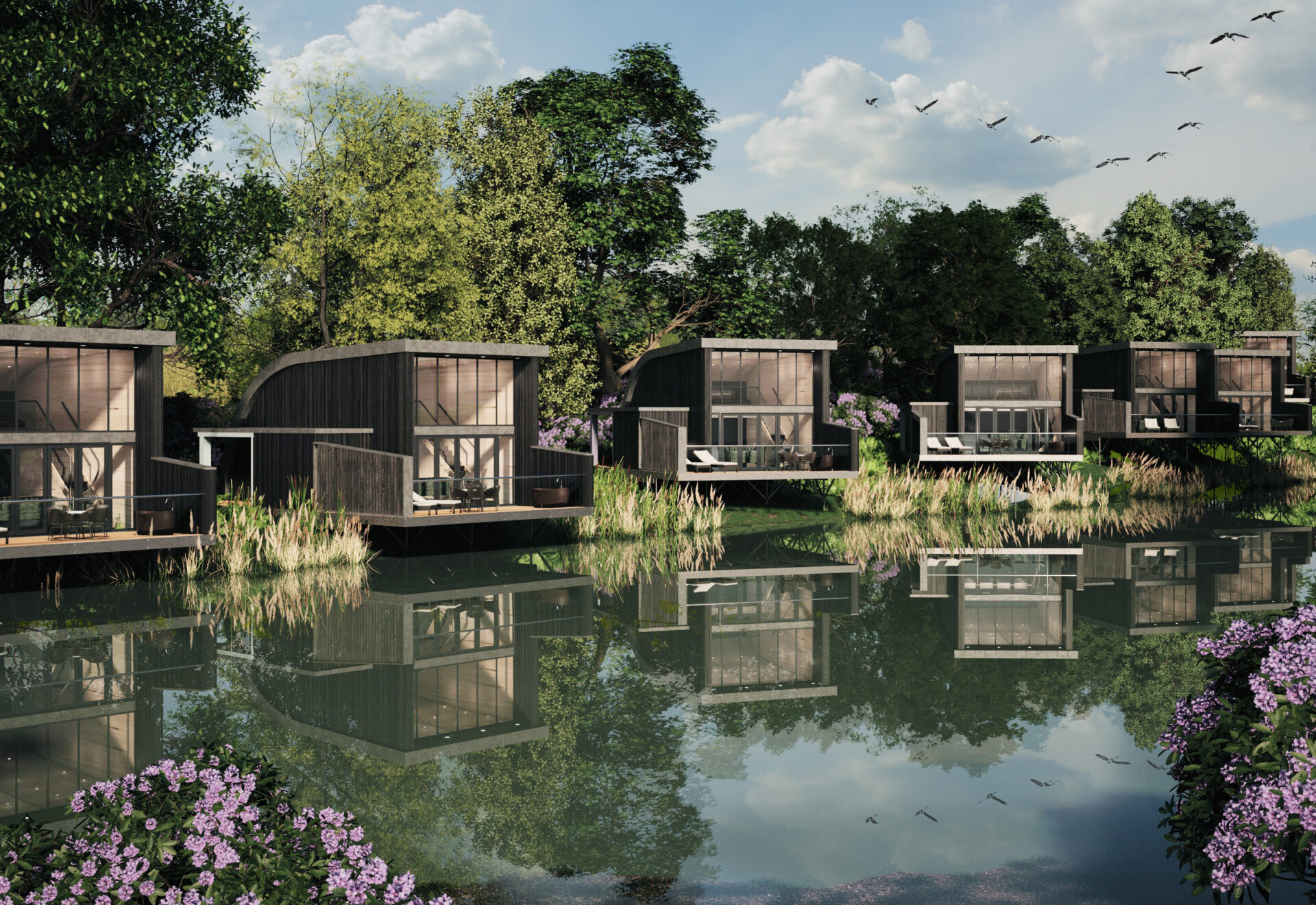 The Reeds waterside lodges to launch at South Lodge in 2024